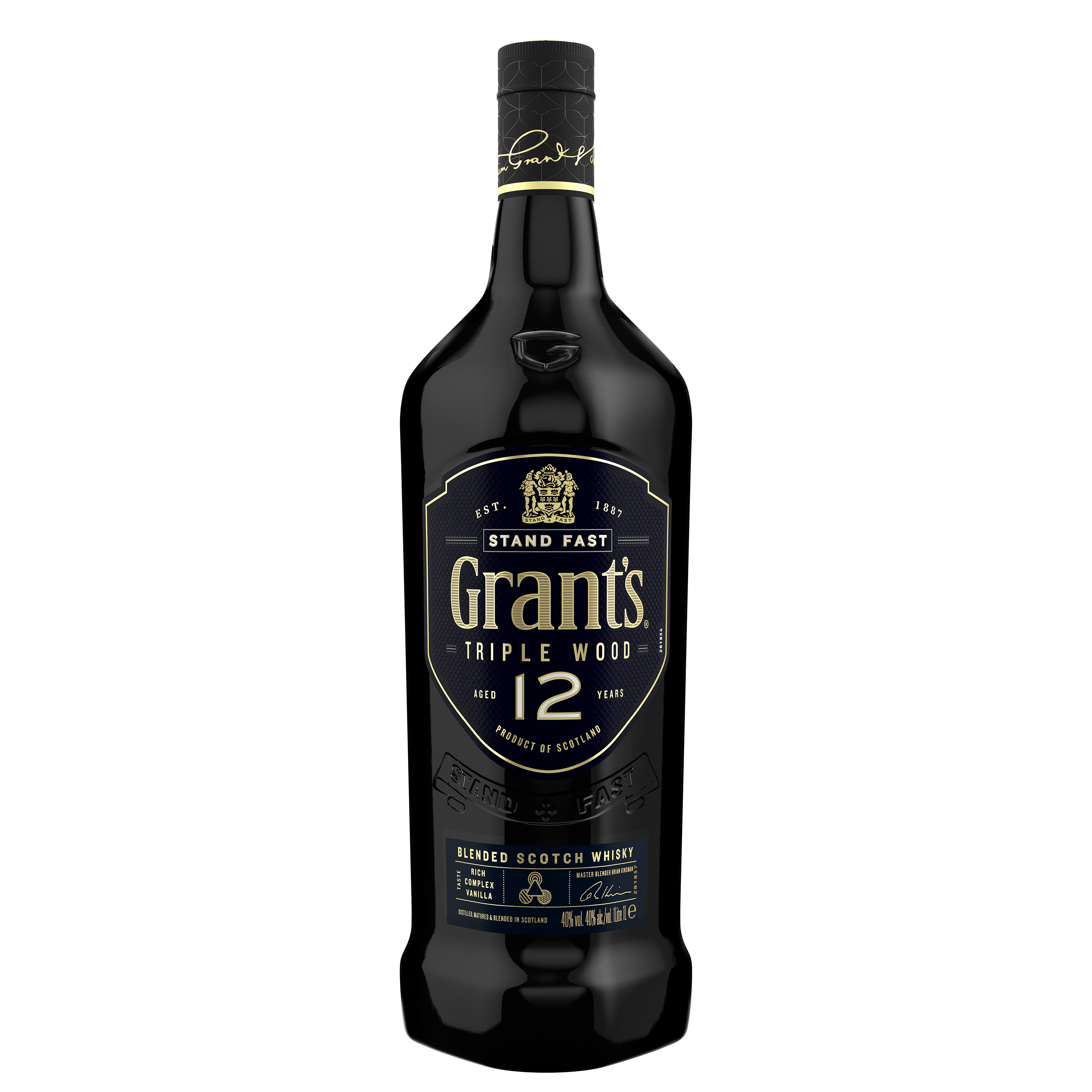 Grant's 12 YO Triple Wood 100cl